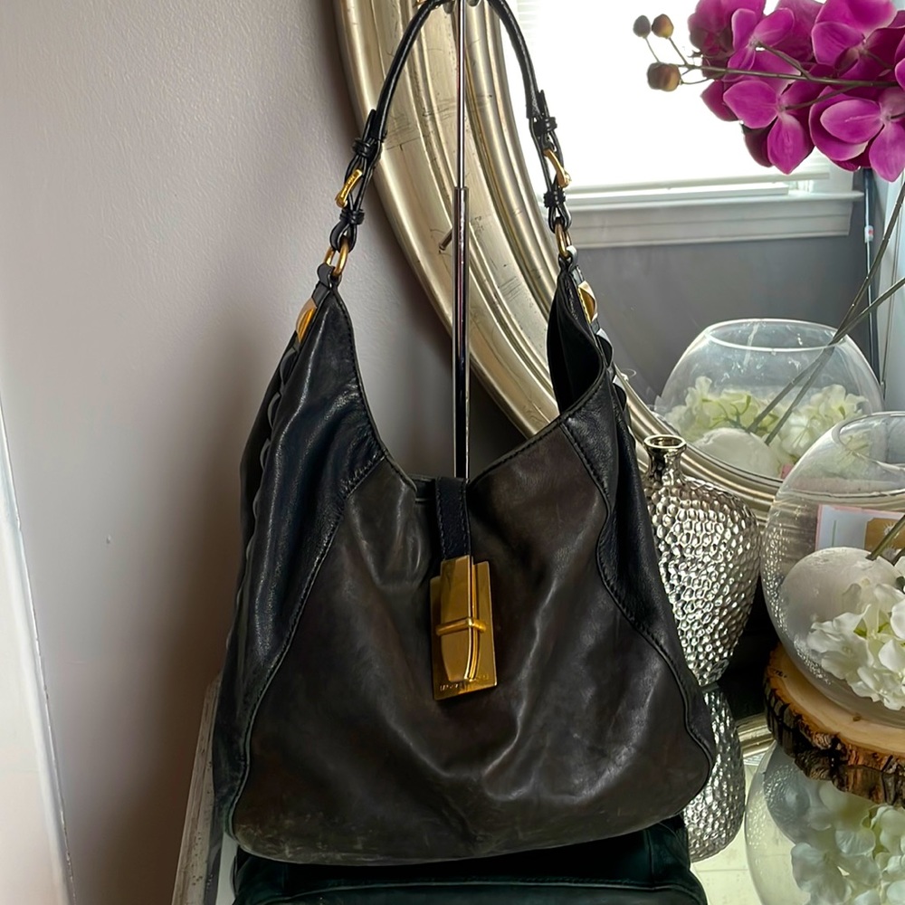 Michael Kors two tone shoulder bag